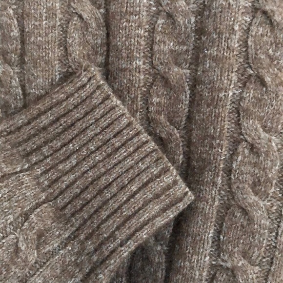 Brown wool blend sweater - Picture 5 of 5